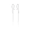 Tami&tami Women's White / Silver / Gold Heradi Bold White Gold Earrings