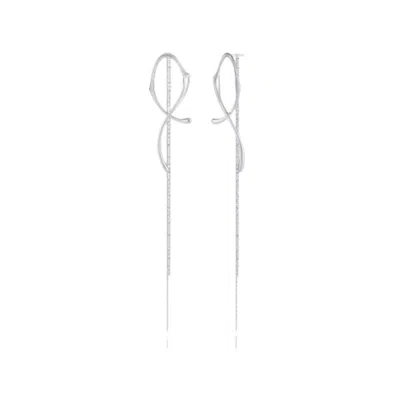 Tami&tami Women's White / Silver / Gold Heradi Bold White Gold Earrings In Multi