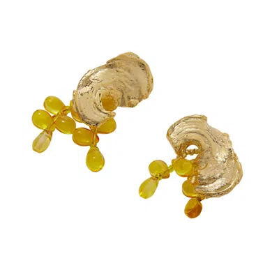 Tami&tami Women's Yellow Ten Sixty Four Studio Stud Earrings