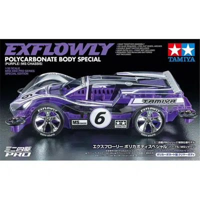 Tamiya 0.03 In. Exflowly Mini Racing Car Toy, Purple