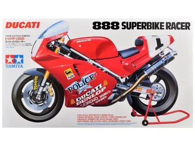 Tamiya Model Kit Ducati 888 Superbike Racer Motorcycle 1/12 Scale Model By