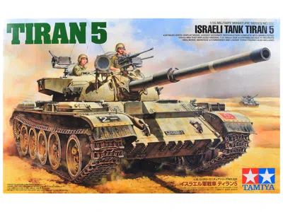 Tamiya Model Kit Israeli Tiran 5 Tank "israeli Army" 1/35 Scale Model By