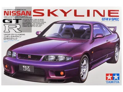 Tamiya Model Kit Nissan Skyline Gt-r V. Spec 1/24 Scale Model By