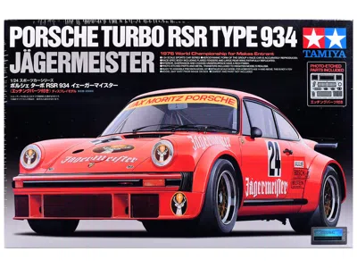Tamiya Model Kit Porsche Turbo Rsr Type 934 "jagermeister" 1/24 Scale Model By