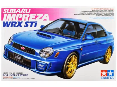 Tamiya Model Kit Subaru Impreza Wrx Sti 1/24 Scale Model By