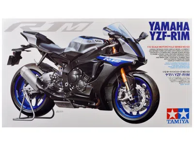 Tamiya Model Kit Yamaha Yzf-r1m Motorcycle 1/12 Scale Model By