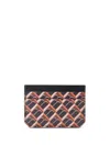 Tammy & Benjamin Geometric-pattern Card Holder In Black