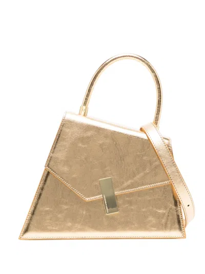 Tammy & Benjamin Cubist Crossbody Bag In Gold