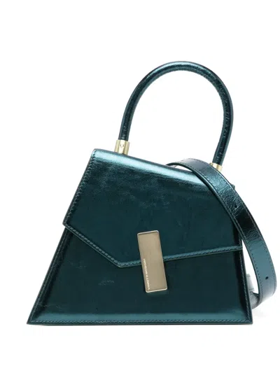 Tammy & Benjamin Mini Cubist Crossbody Bag In Blue