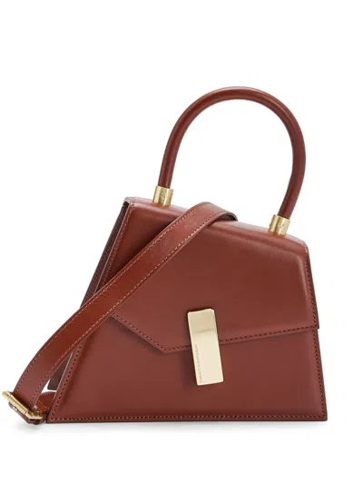 Tammy & Benjamin Mini Cubist Tote Bag In Red