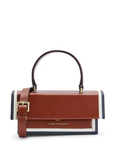 Tammy & Benjamin Mini Thea Tote Bag In Red