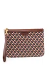 TAMMY & BENJAMIN MONOGRAM-PATTERNED POUCH