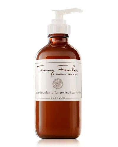 Tammy Fender Holistic Skin Care 8 Oz. Rose Geranium And Tangerine In White