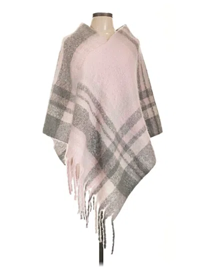 Pre-owned Tamsy Poncho In Pink