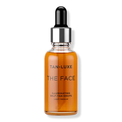 Tan-luxe The Face - Illuminating Self-tan Drops - Light/medium