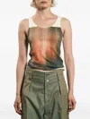 Tanaka Abstract-print Tank Top In Multi
