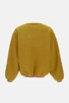 Tanaka Light Yellow Boxy Wool Sweater In Yellow