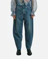 Tanaka Dark Blue Cotton Jeans