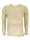 Tanaka Floral Long Sleeve Top In Yellow