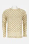 Tanaka Floral Long Sleeve Top In Yellow