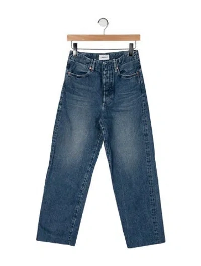 Pre-owned Tanaka High-rise Straight Leg Jeans In Blue