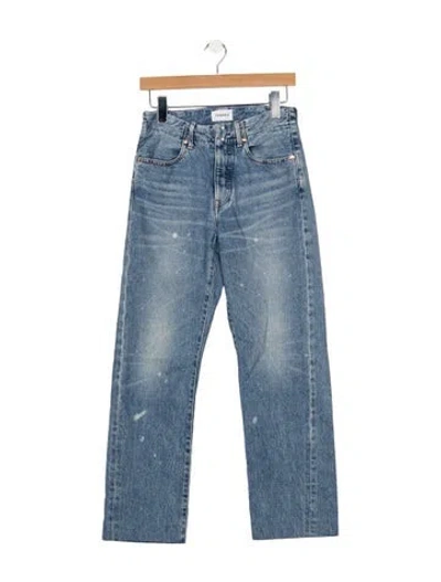 Pre-owned Tanaka High-rise Straight Leg Jeans In Blue