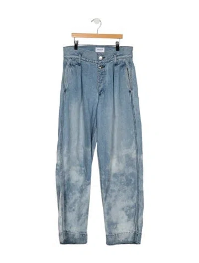 Pre-owned Tanaka High-rise Wide Leg Jeans In Blue