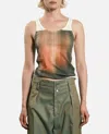 Tanaka Abstract-print Tank Top In Multi