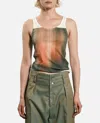 Tanaka Abstract-print Tank Top In Multi
