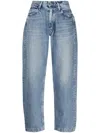 Tanaka The Skate Cropped Jeans In Blue