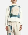 Tanaka Relaxed Crewneck Sweatshirt With Striking Abstract Print In Multi