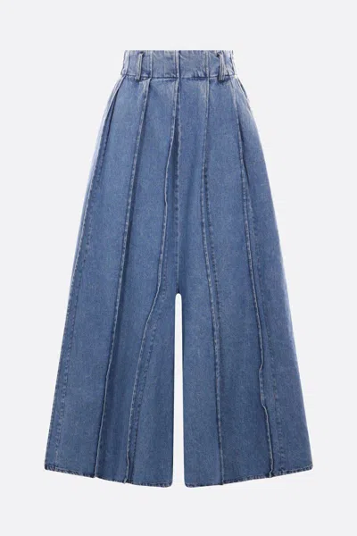 Tanaka Trousers In Mid Blue