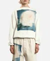 Tanaka Relaxed Crewneck Sweatshirt With Striking Abstract Print In Multi