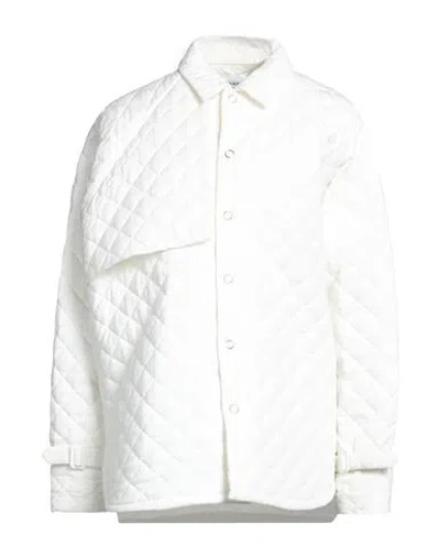 Tanaka Woman Jacket White Size S Cotton, Linen