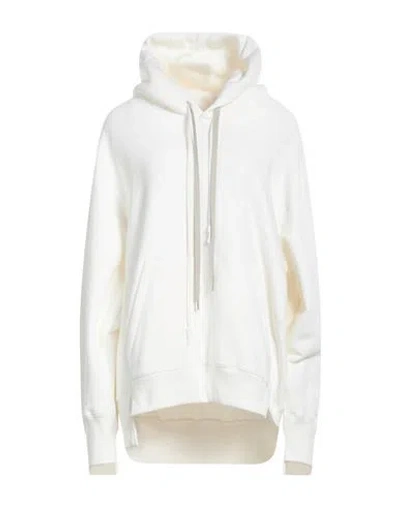 Tanaka Woman Sweatshirt Cream Size M Cotton In White