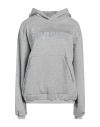 Tanaka Woman Sweatshirt Grey Size L Cotton, Viscose In Gray