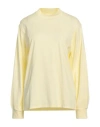 Tanaka Woman T-shirt Pastel Yellow Size M Cotton