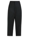 Tandem Woman Pants Black Size 14 Viscose, Polyester, Wool, Elastane In Black