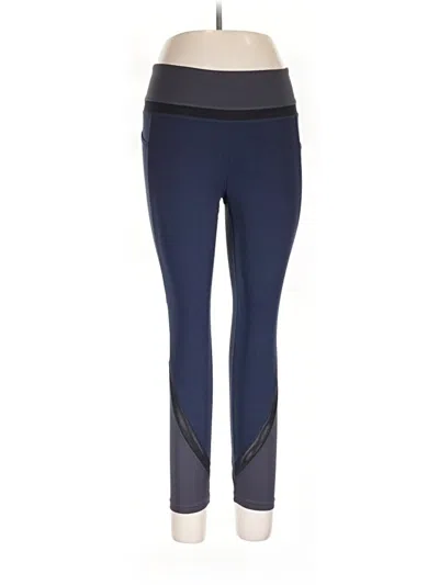 Pre-owned Tangerine Active Pants In Blue