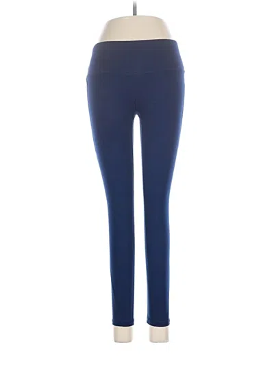 Pre-owned Tangerine Active Pants In Blue
