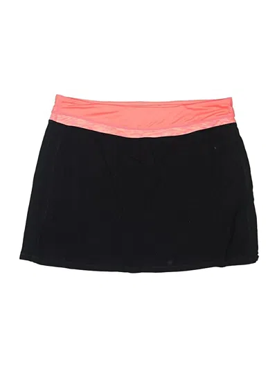 Pre-owned Tangerine Active Skort In Black