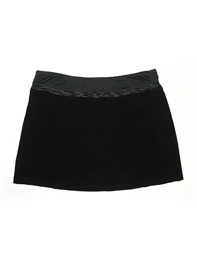 Pre-owned Tangerine Active Skort In Black