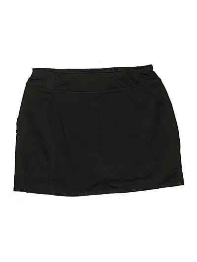 Pre-owned Tangerine Active Skort In Black