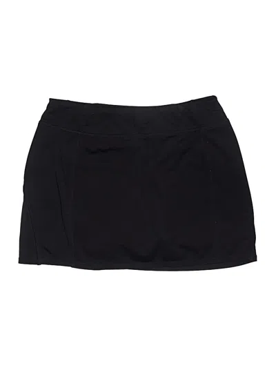 Pre-owned Tangerine Active Skort In Black