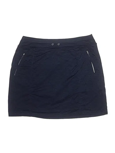 Pre-owned Tangerine Active Skort In Blue