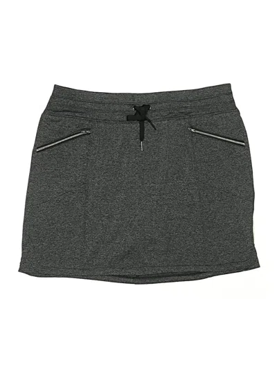 Pre-owned Tangerine Active Skort In Gray