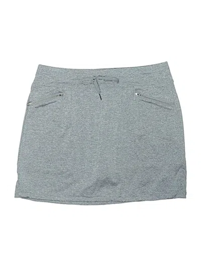 Pre-owned Tangerine Casual Skirt In Gray