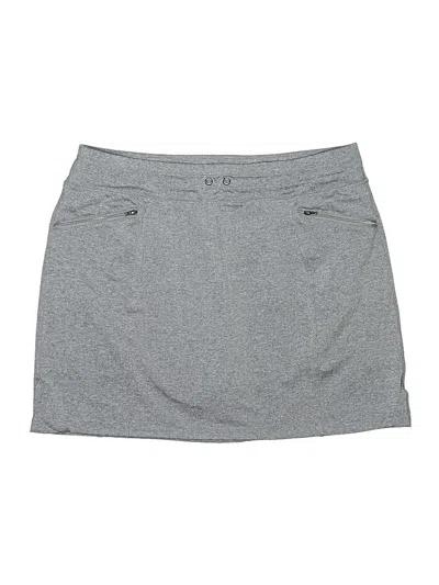 Pre-owned Tangerine Casual Skirt In Gray