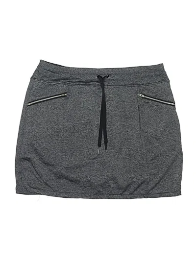 Pre-owned Tangerine Casual Skirt In Gray