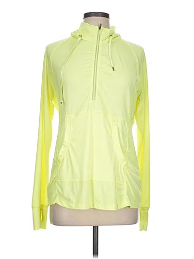 Pre-owned Tangerine Fleece Jacket In Yellow